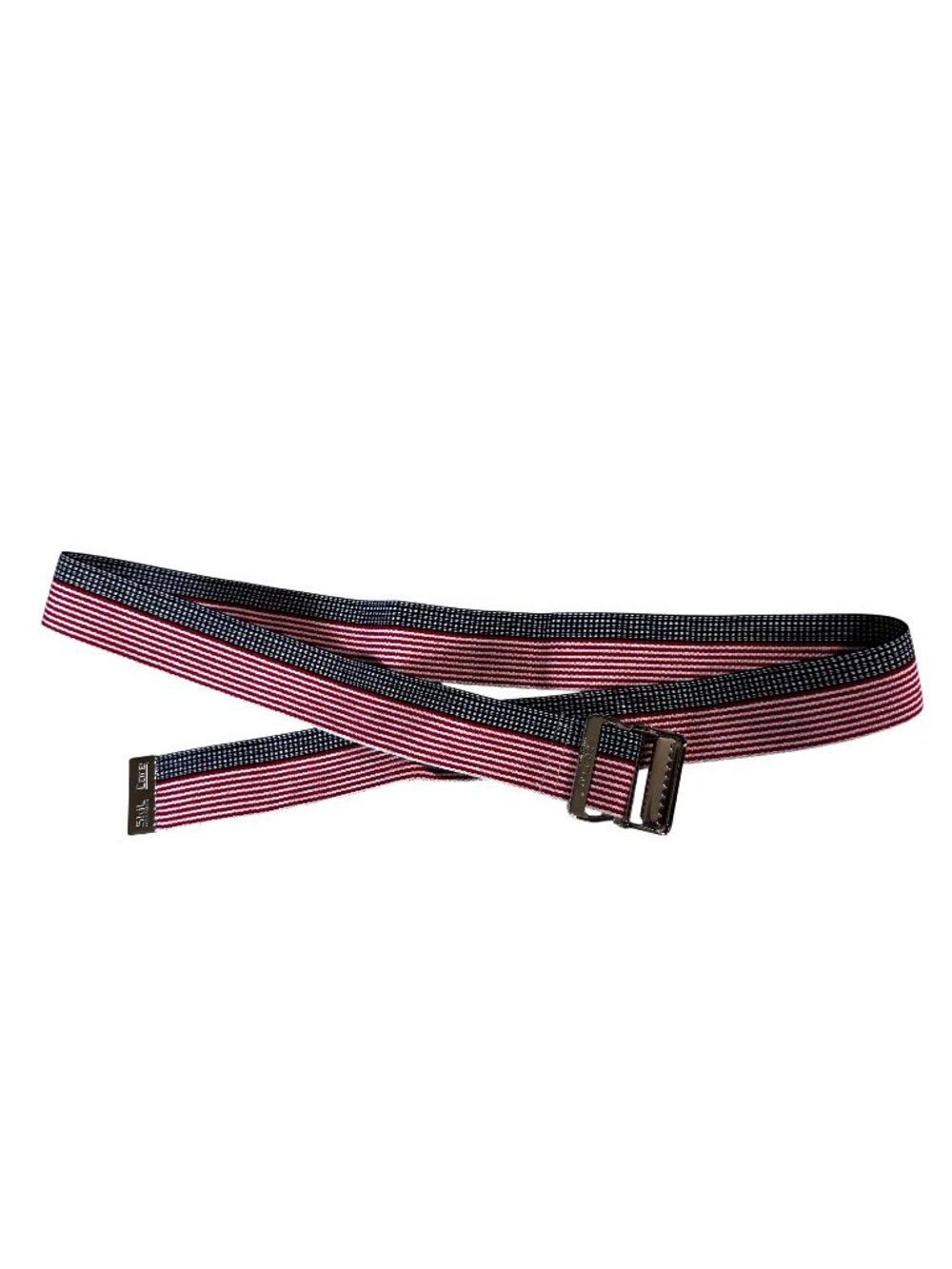 Skil-Care Adjustable Belt Cotton/Metal 60x2 Inches Red/White/Blue USA-Made